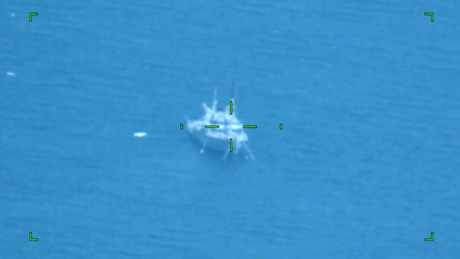 Cumhurbaşkanı Erdoğan paylaştı: ATMACA hedefi tam isabetle vurdu